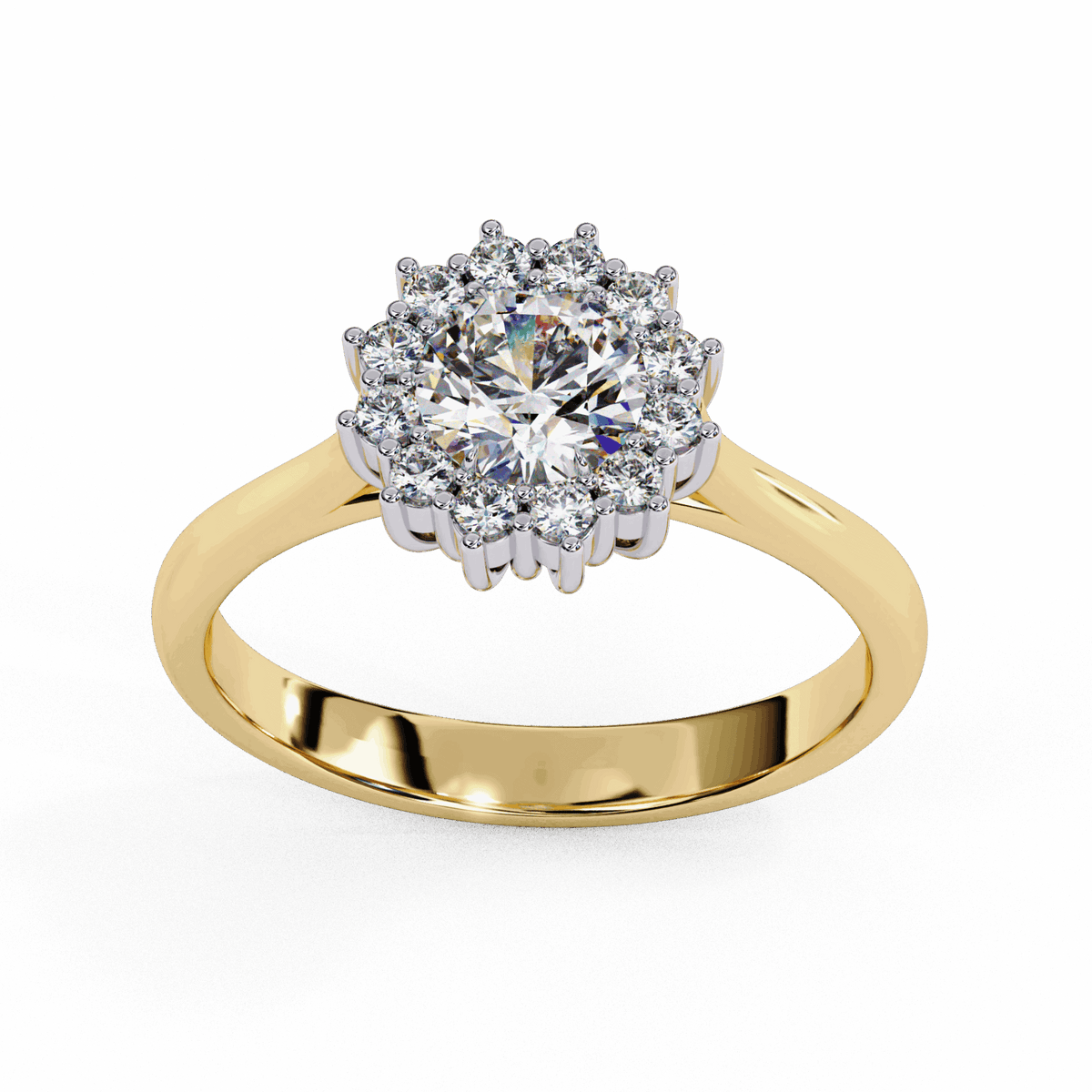 0.75 Carat Round Timeless Solitaire Ring in Moissanite | House of Estara