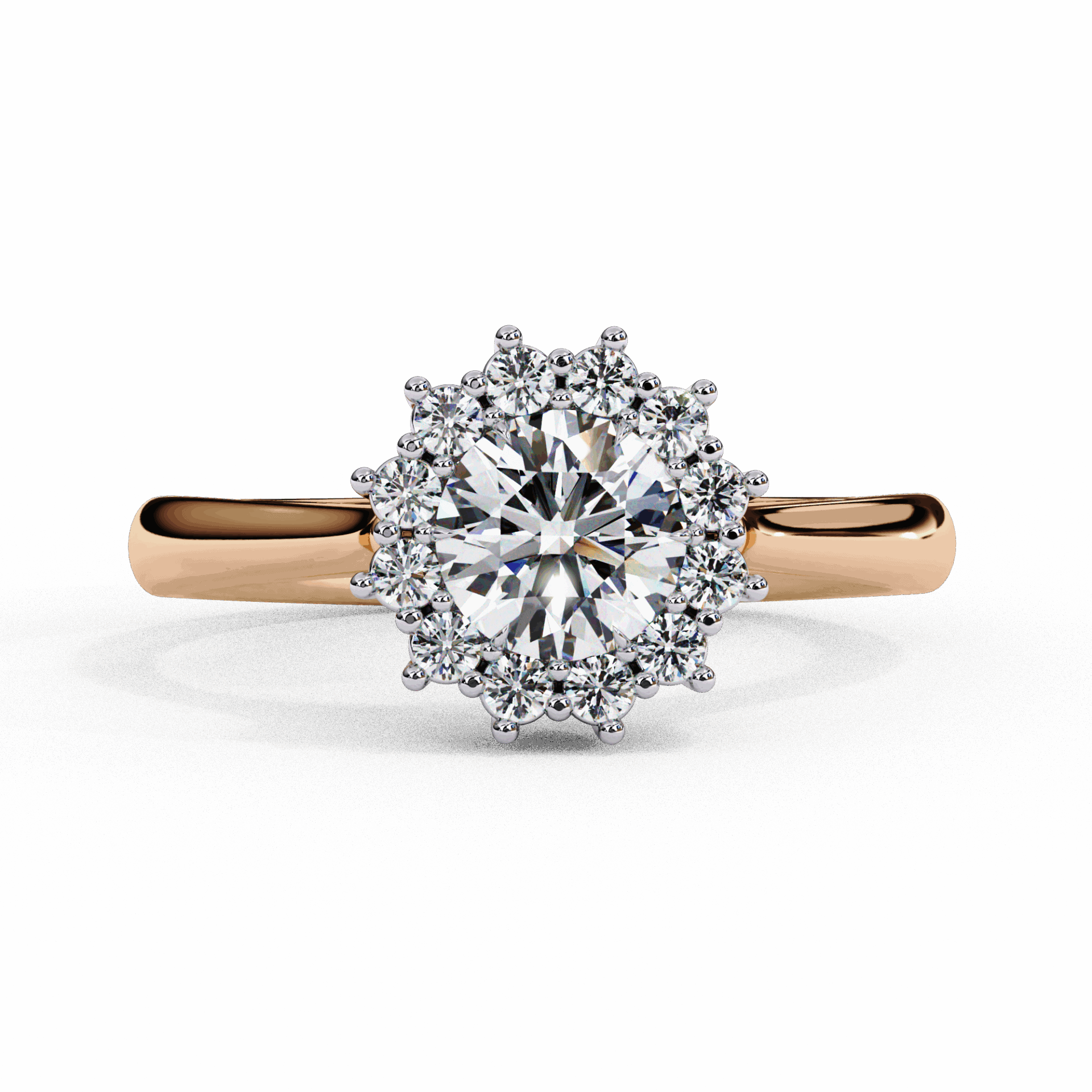 0.75 Carat Round Timeless Solitaire Ring in Moissanite | House of Estara