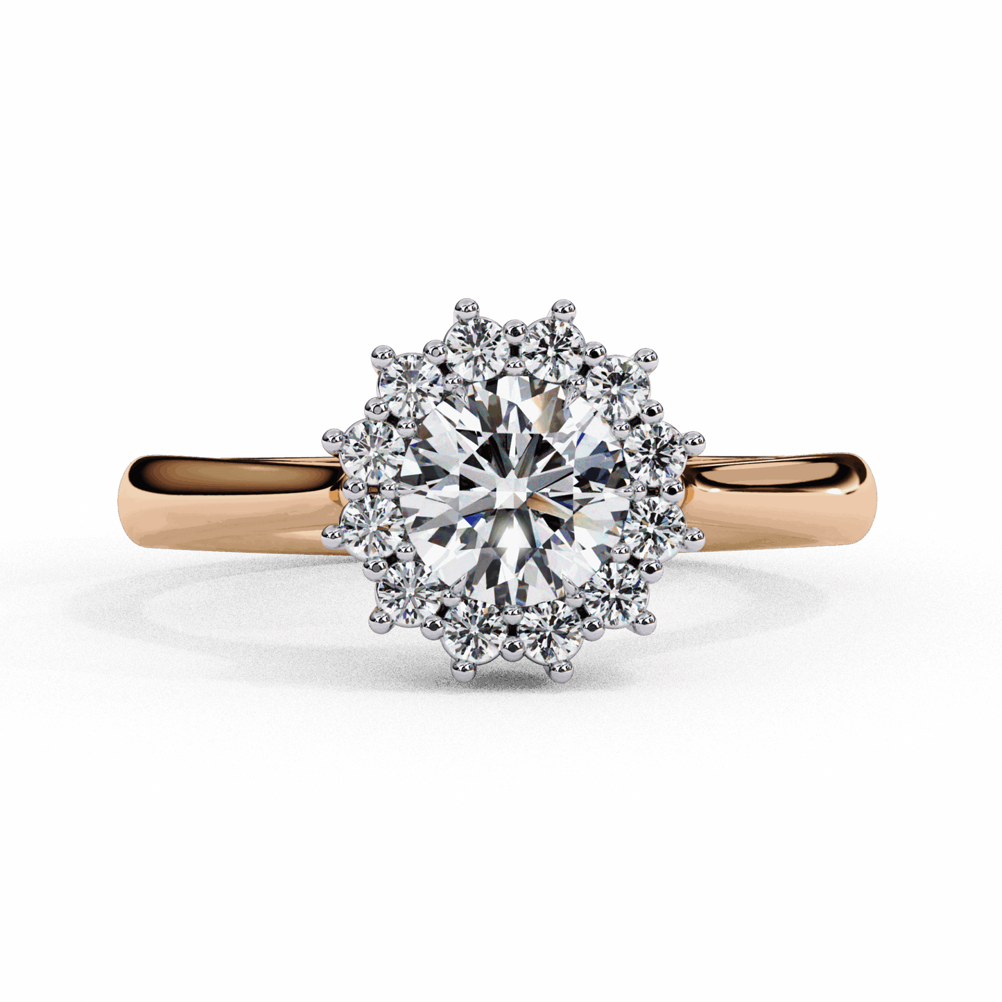 0.75 Carat Round Timeless Solitaire Ring in Moissanite | House of Estara
