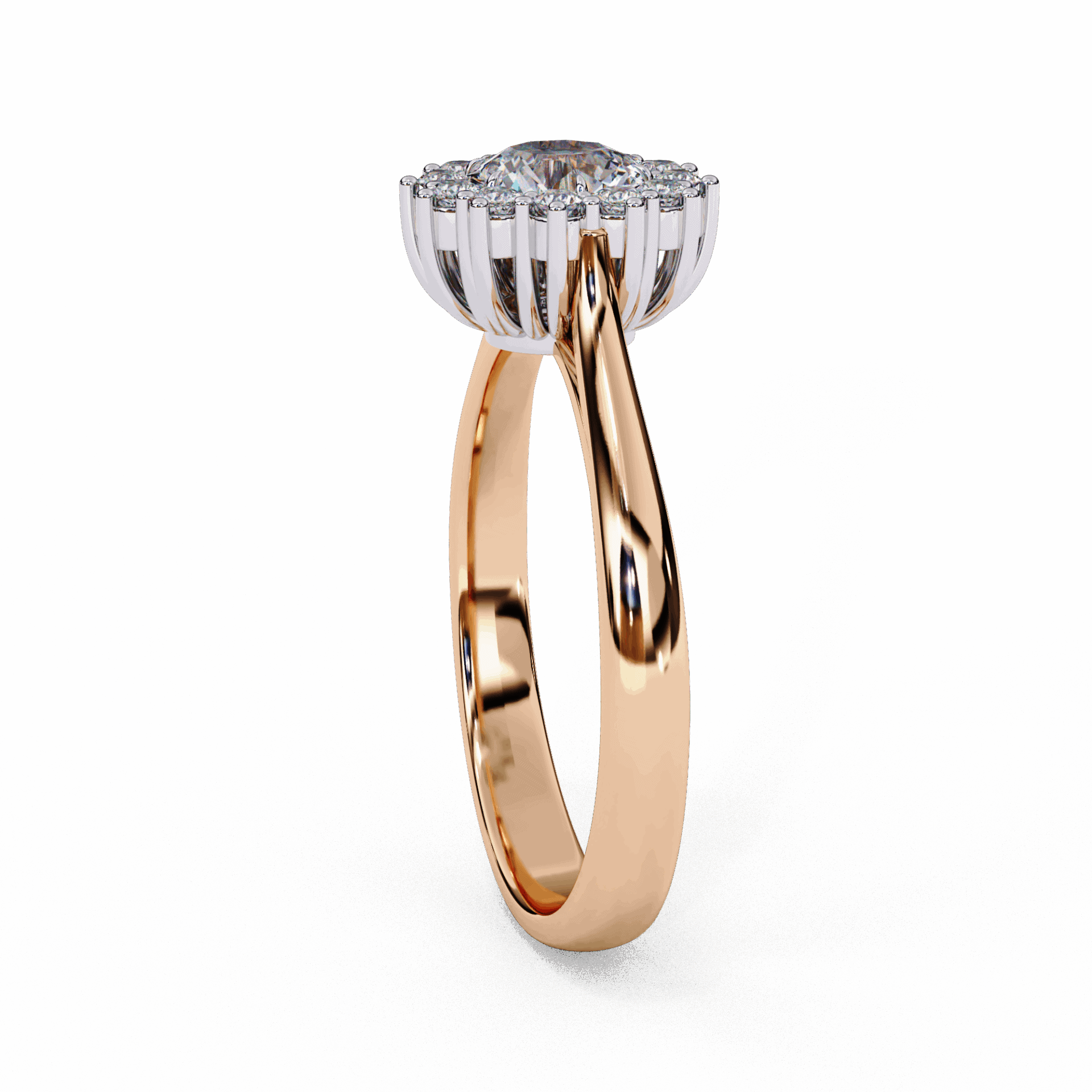 0.75 Carat Round Timeless Solitaire Ring in Moissanite | House of Estara
