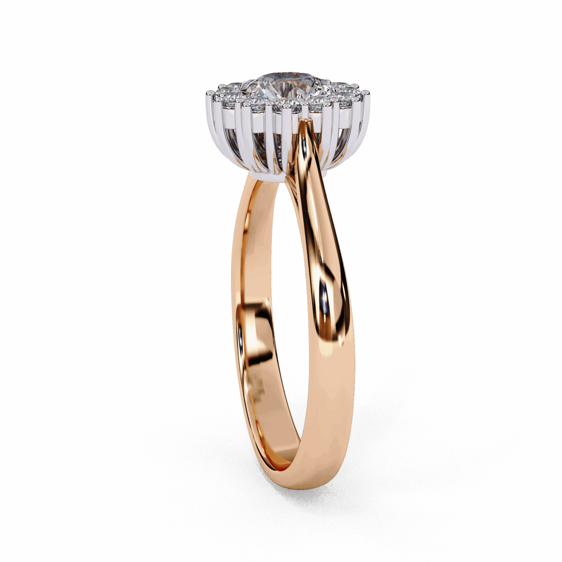 0.75 Carat Round Timeless Solitaire Ring in Moissanite | House of Estara