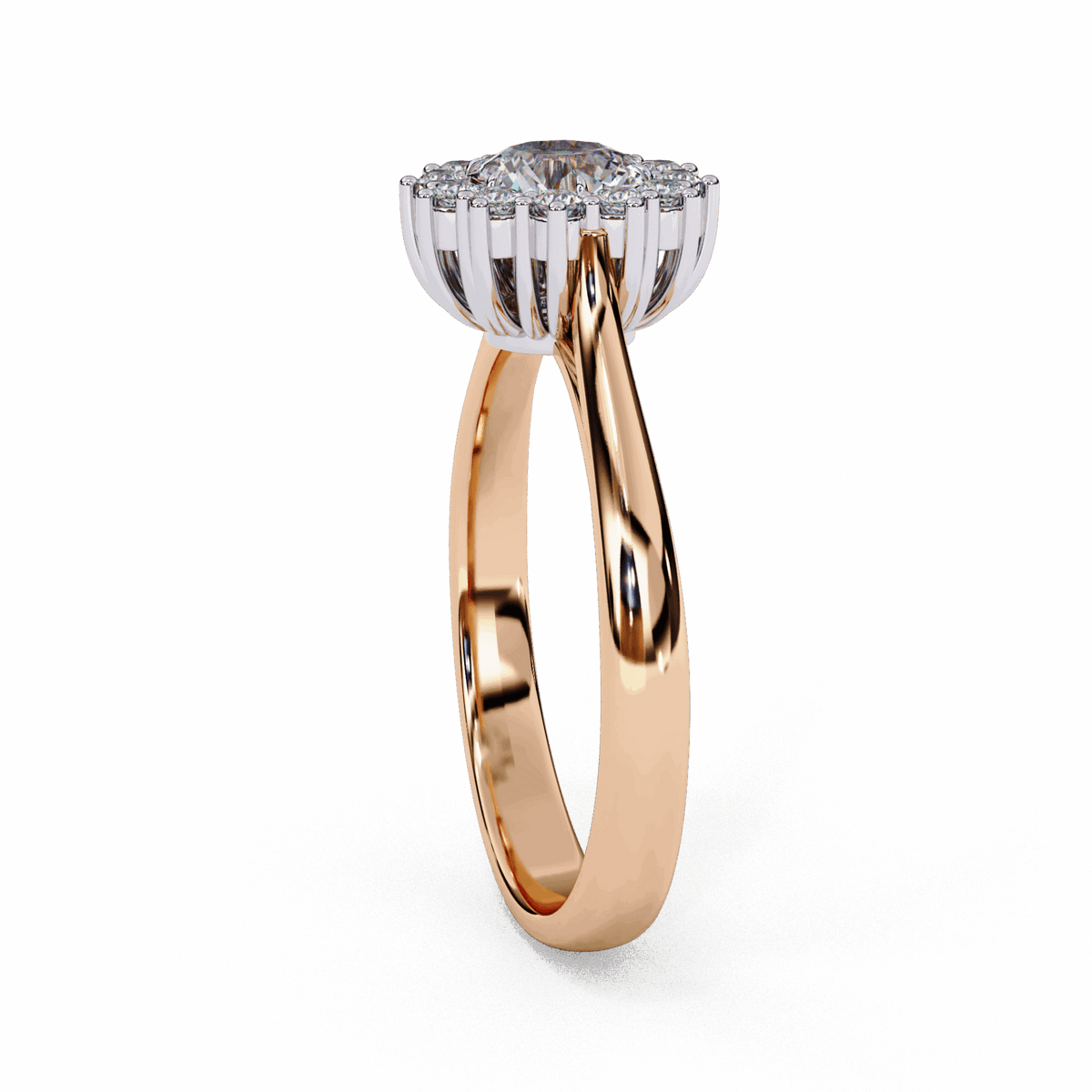 0.75 Carat Round Timeless Solitaire Ring in Moissanite | House of Estara