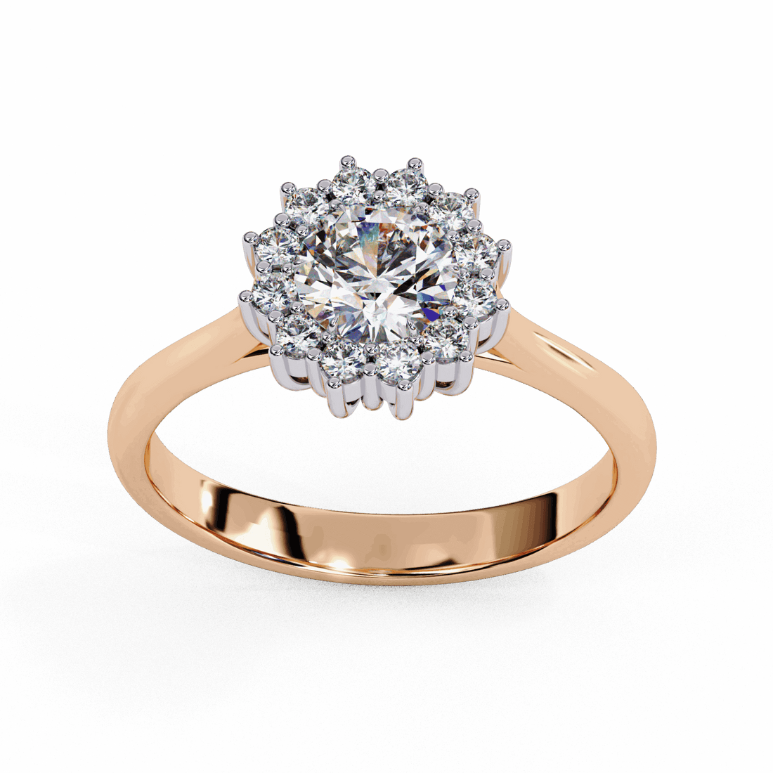 0.75 Carat Round Timeless Solitaire Ring in Moissanite | House of Estara
