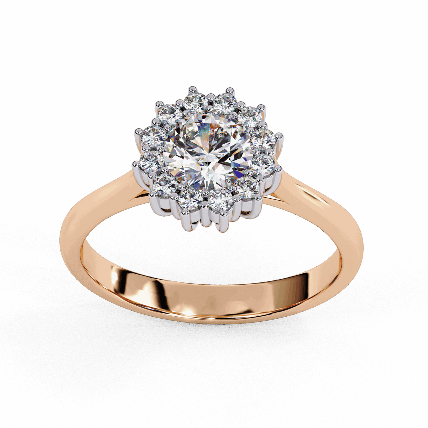 0.75 Carat Round Timeless Solitaire Ring in Moissanite | House of Estara