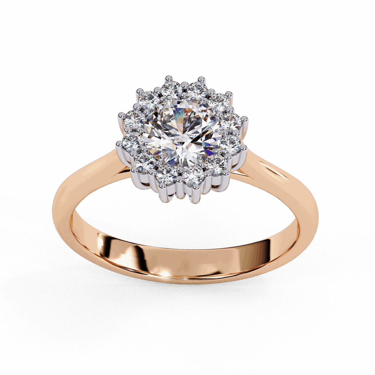 0.75 Carat Round Timeless Solitaire Ring in Moissanite | House of Estara