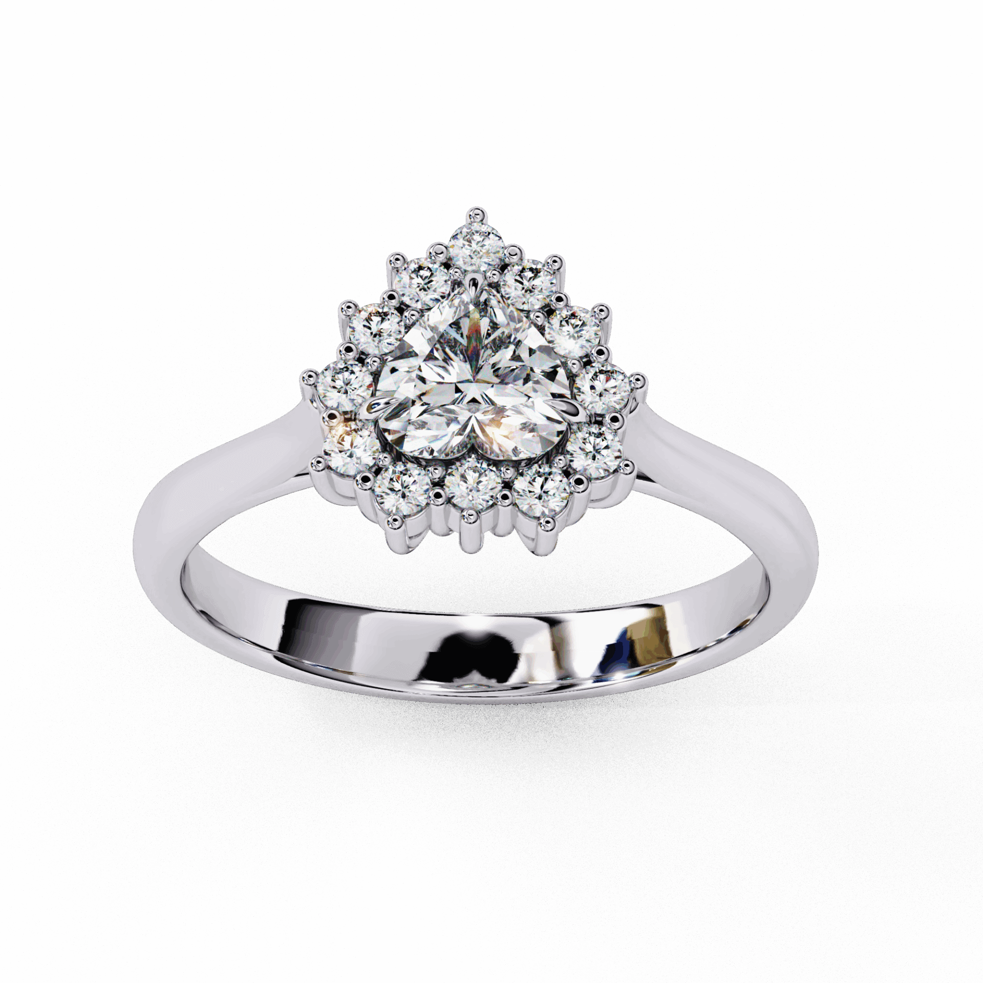 0.75 Carat Heart Timeless Solitaire Ring in Moissanite | House of Estara