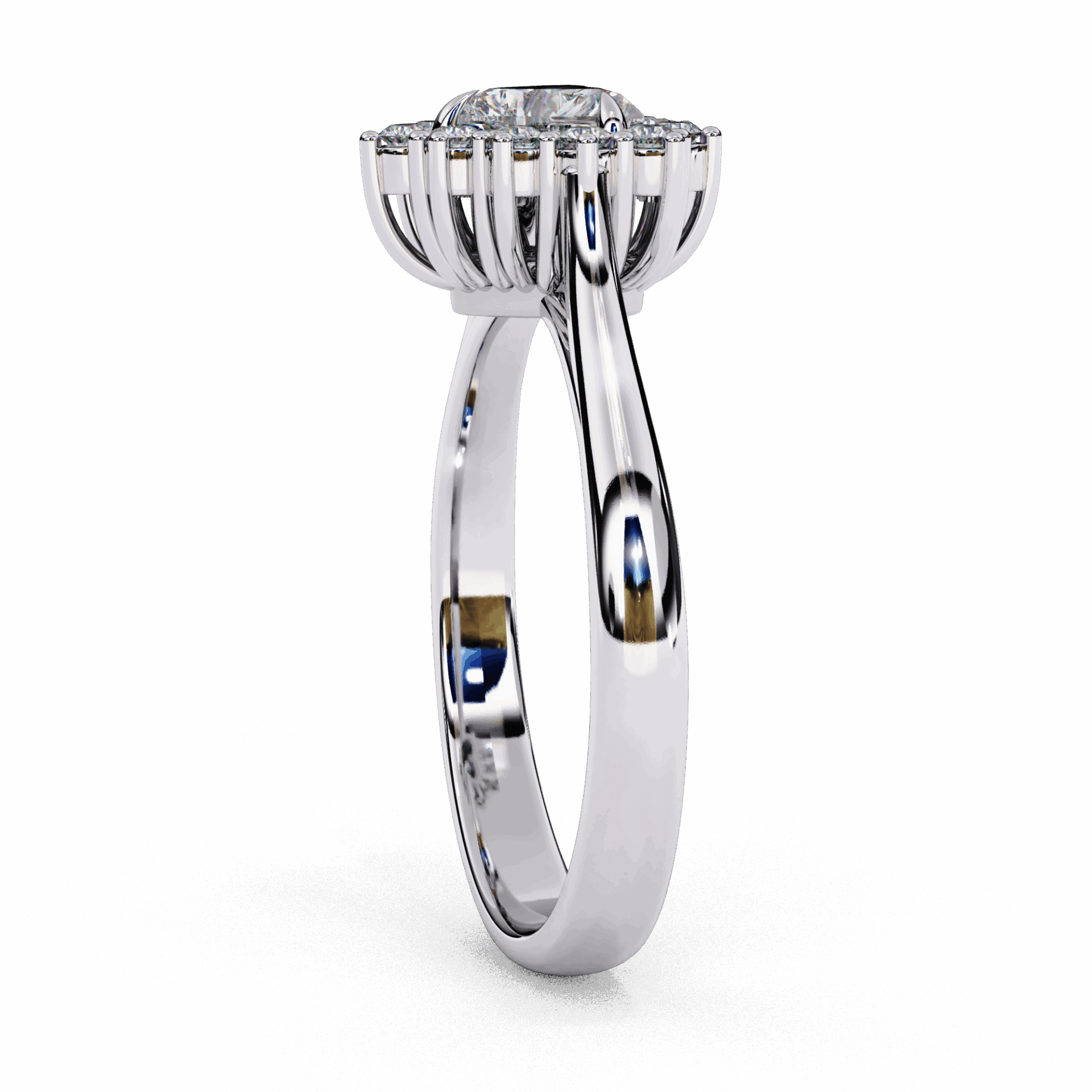 0.75 Carat Heart Timeless Solitaire Ring in Moissanite | House of Estara