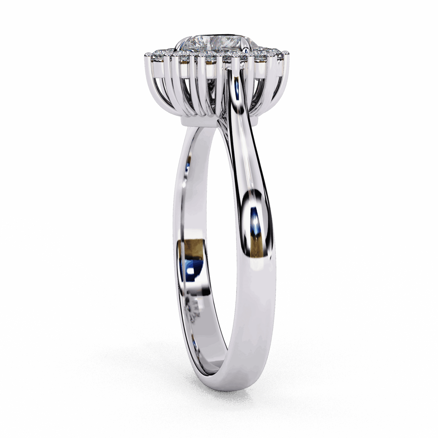 0.75 Carat Heart Timeless Solitaire Ring in Moissanite | House of Estara