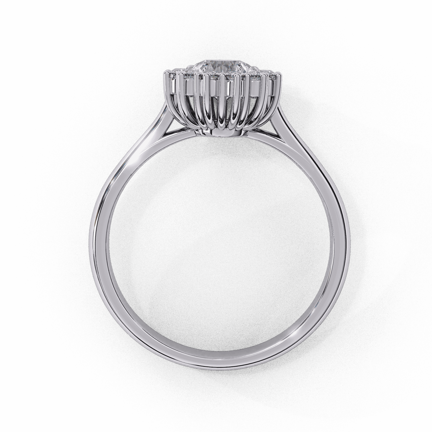 0.75 Carat Heart Timeless Solitaire Ring in Moissanite | House of Estara