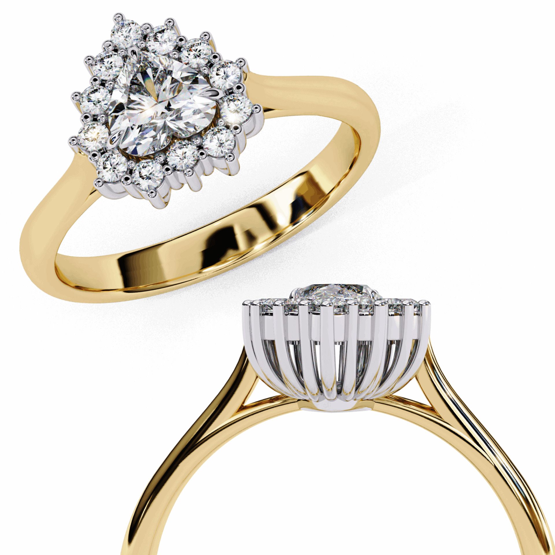0.75 Carat Heart Timeless Solitaire Ring in Moissanite | House of Estara