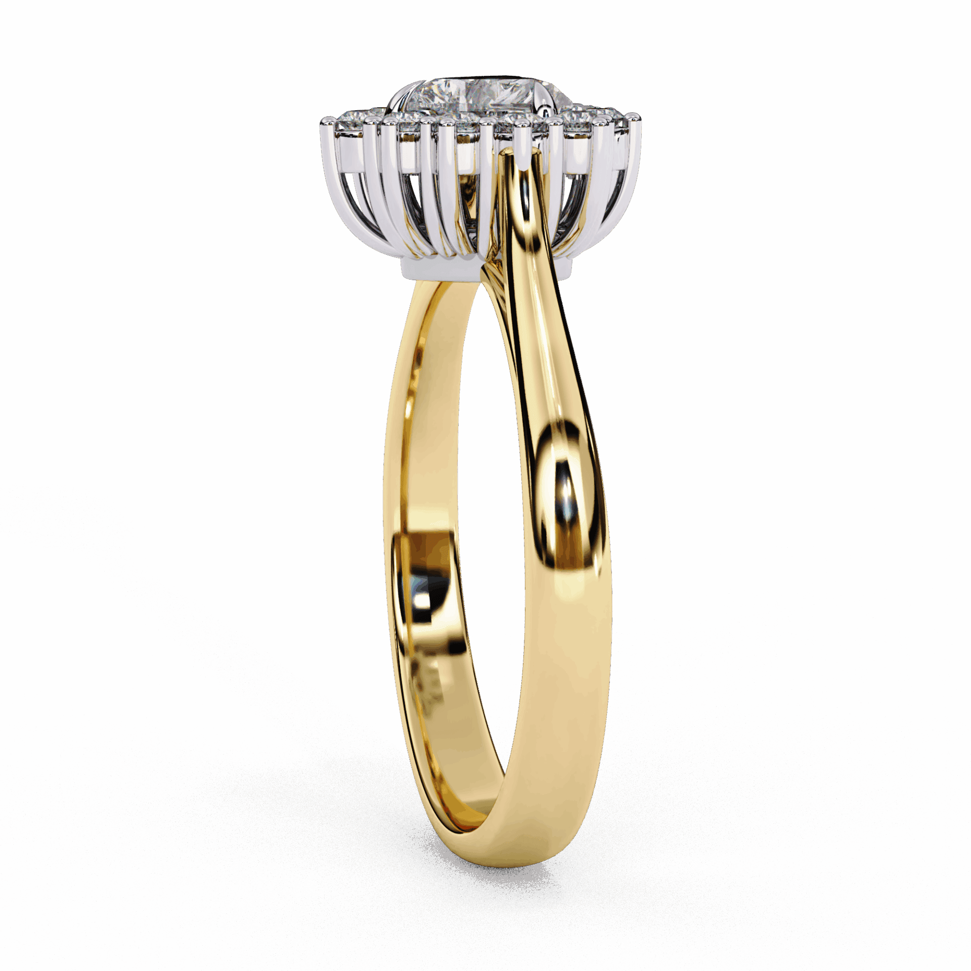 0.75 Carat Heart Timeless Solitaire Ring in Moissanite | House of Estara