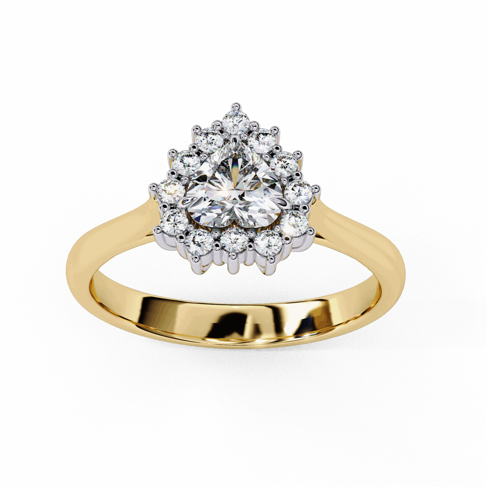 0.75 Carat Heart Timeless Solitaire Ring in Moissanite | House of Estara