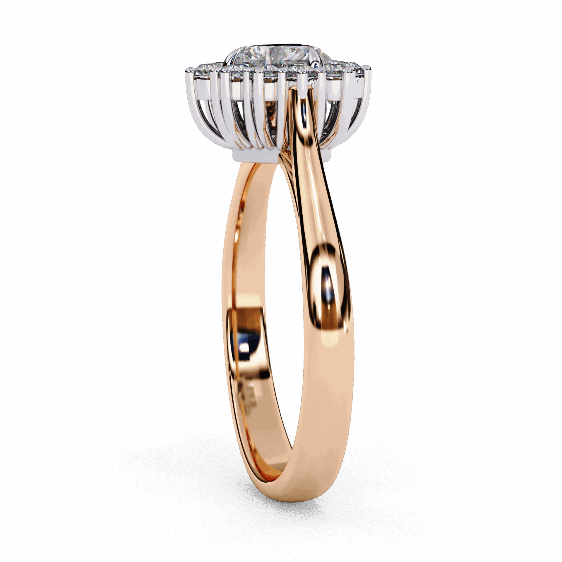 0.75 Carat Heart Timeless Solitaire Ring in Moissanite | House of Estara