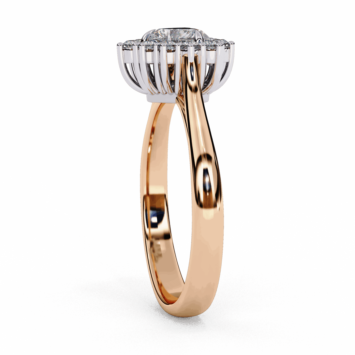 0.75 Carat Heart Timeless Solitaire Ring in Moissanite | House of Estara
