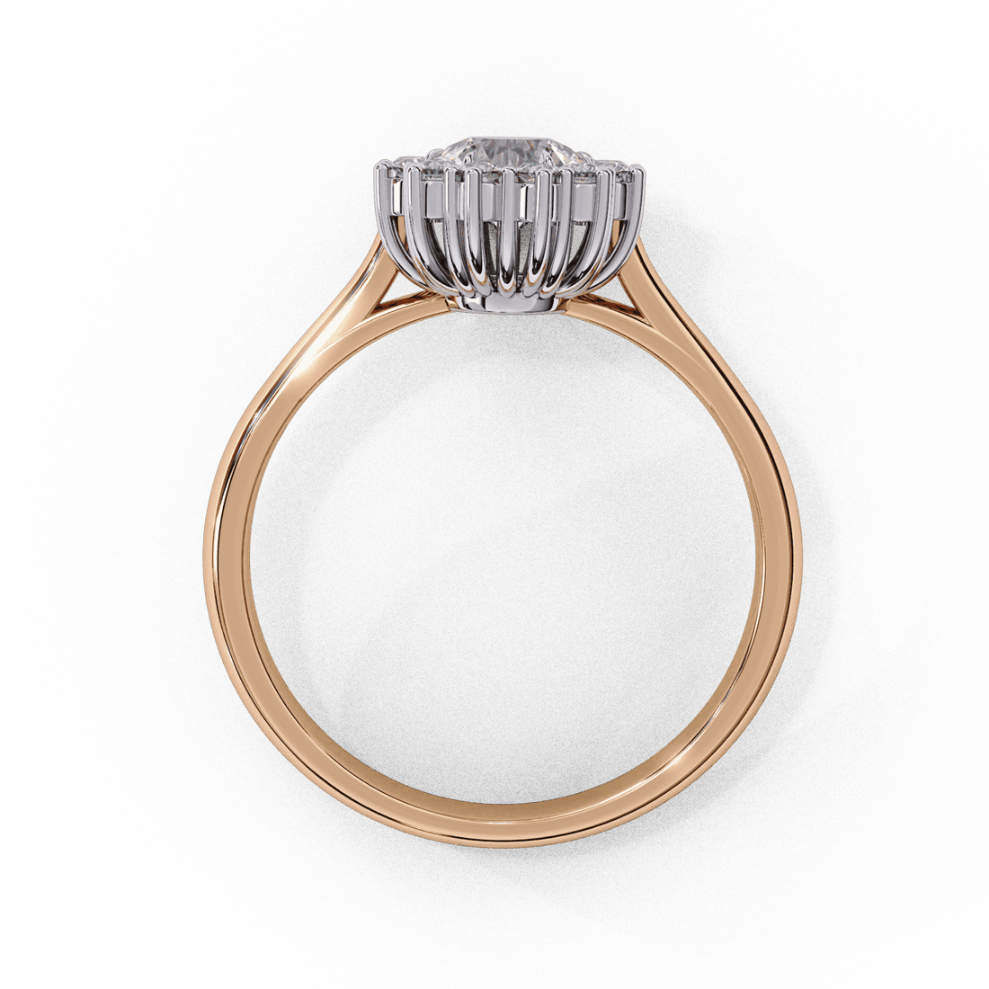 0.75 Carat Heart Timeless Solitaire Ring in Moissanite | House of Estara