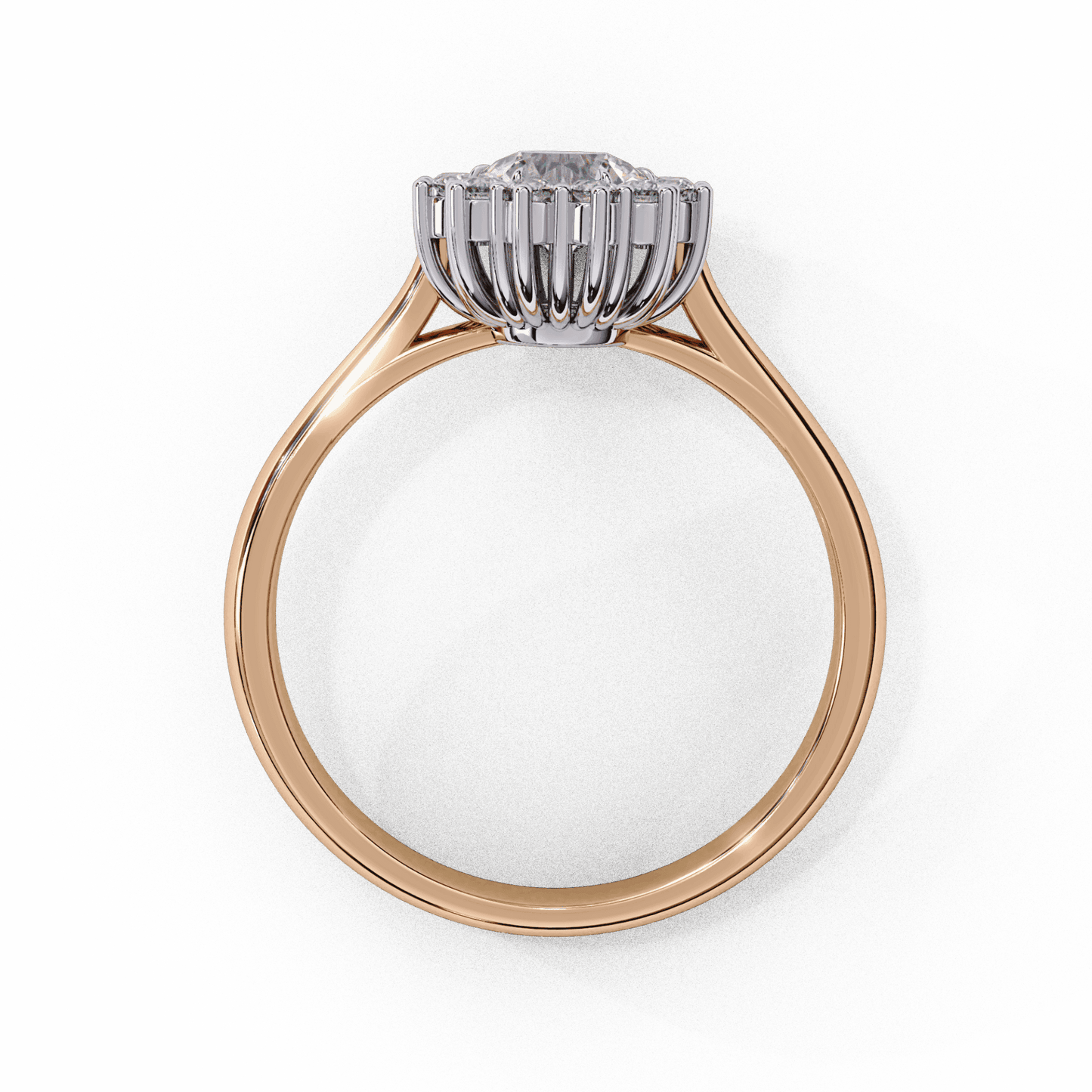 0.75 Carat Heart Timeless Solitaire Ring in Moissanite | House of Estara
