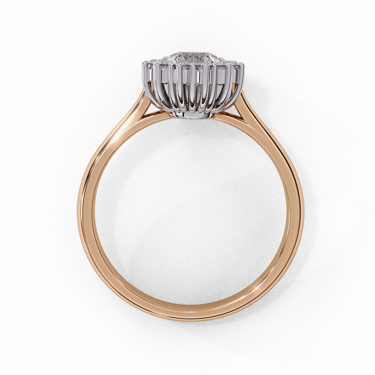0.75 Carat Heart Timeless Solitaire Ring in Moissanite | House of Estara