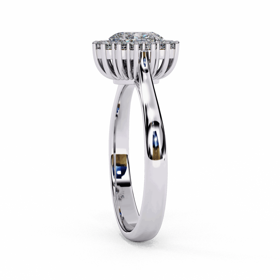 0.75 Carat Oval Timeless Solitaire Ring in Moissanite | House of Estara