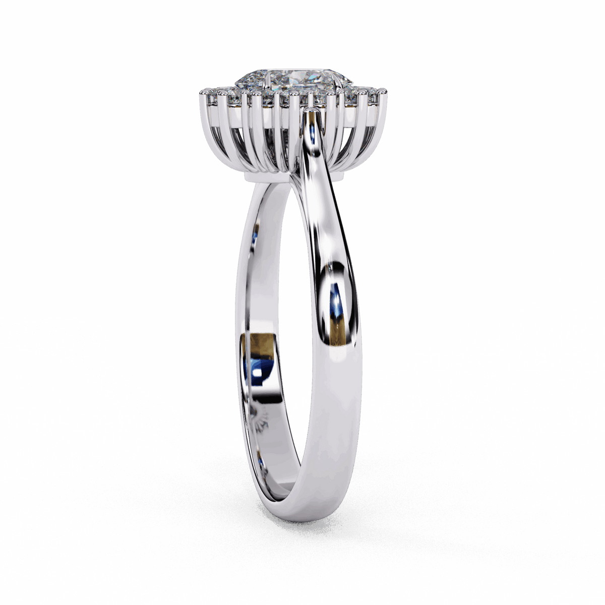 0.75 Carat Oval Timeless Solitaire Ring in Moissanite | House of Estara