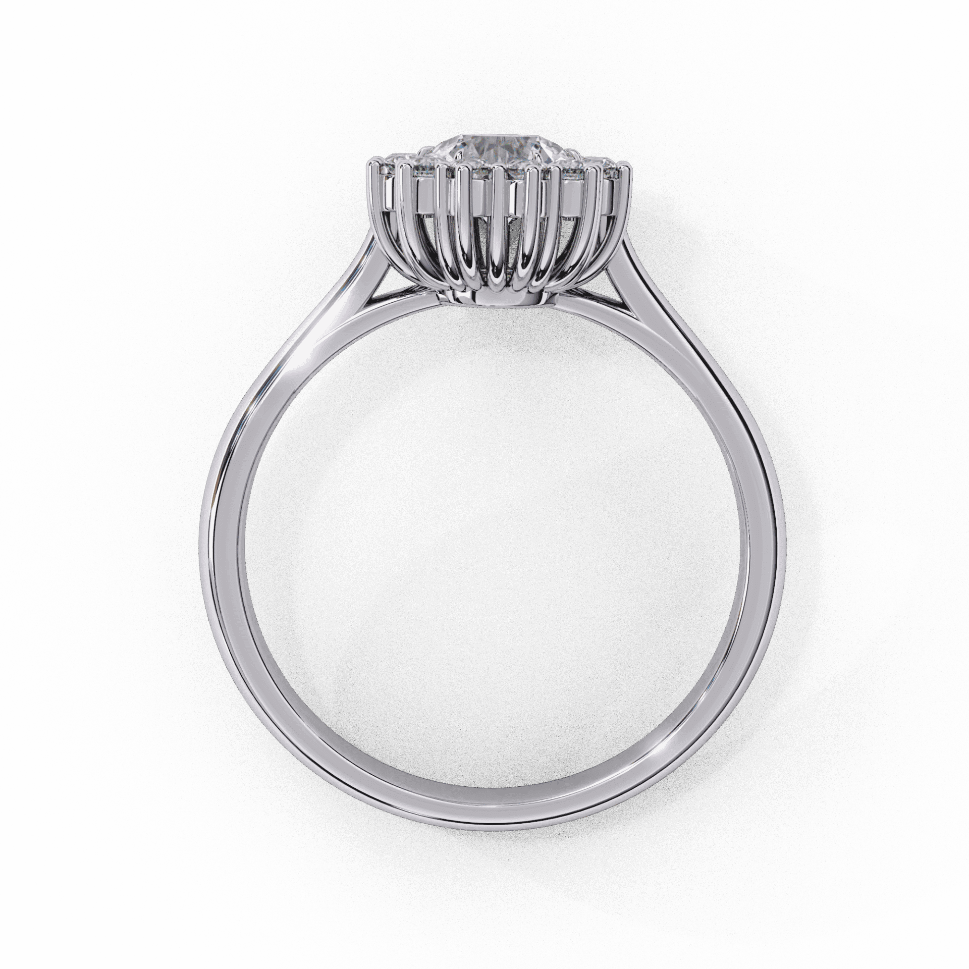 0.75 Carat Oval Timeless Solitaire Ring in Moissanite | House of Estara