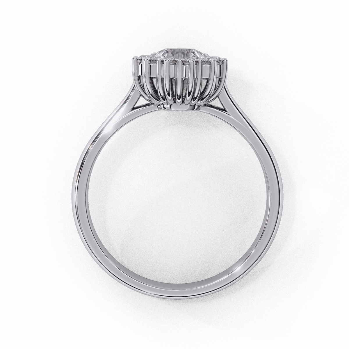 0.75 Carat Oval Timeless Solitaire Ring in Moissanite | House of Estara