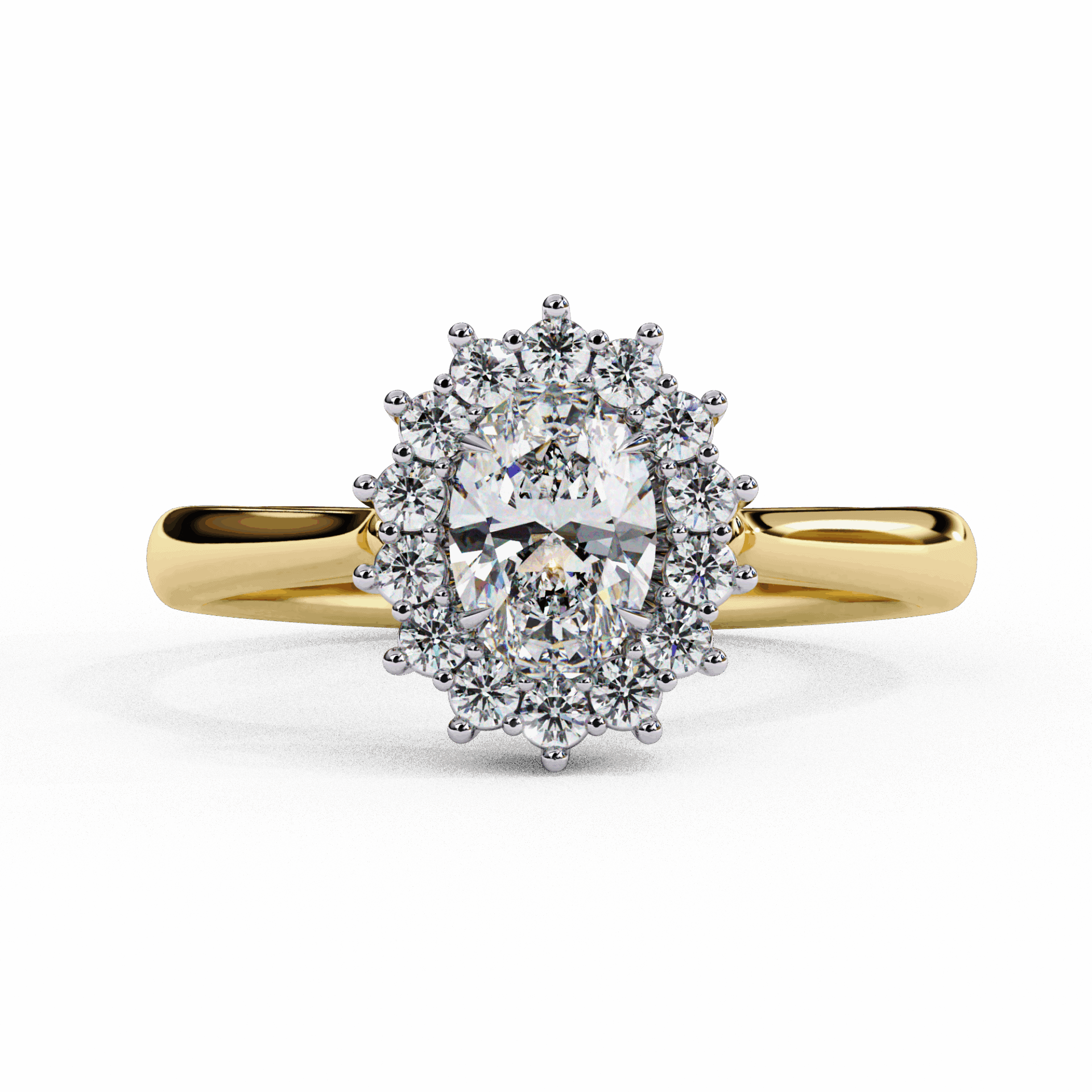 0.75 Carat Oval Timeless Solitaire Ring in Moissanite | House of Estara