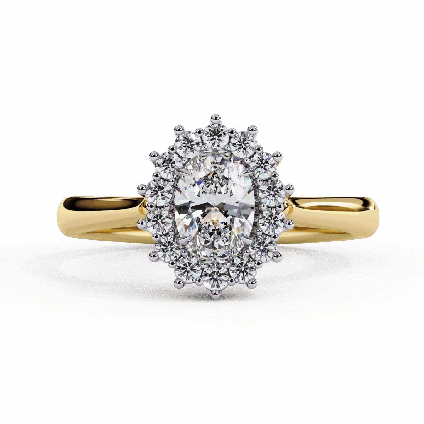 0.75 Carat Oval Timeless Solitaire Ring in Moissanite | House of Estara