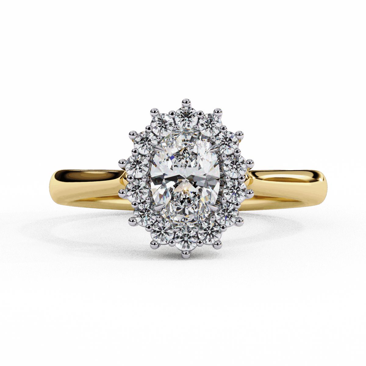 0.75 Carat Oval Timeless Solitaire Ring in Moissanite | House of Estara