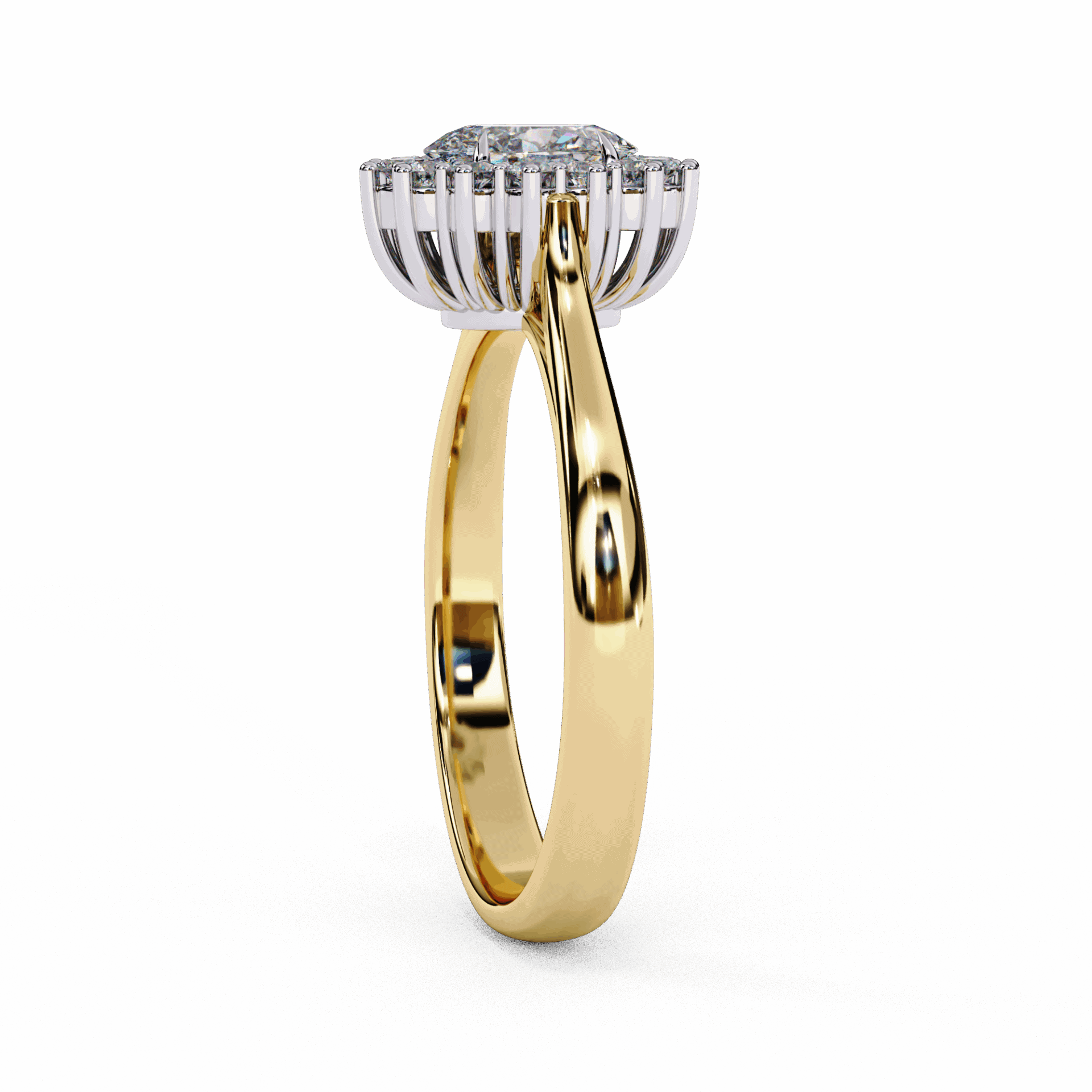0.75 Carat Oval Timeless Solitaire Ring in Moissanite | House of Estara