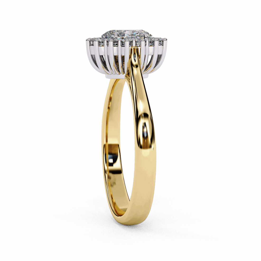 0.75 Carat Oval Timeless Solitaire Ring in Moissanite | House of Estara