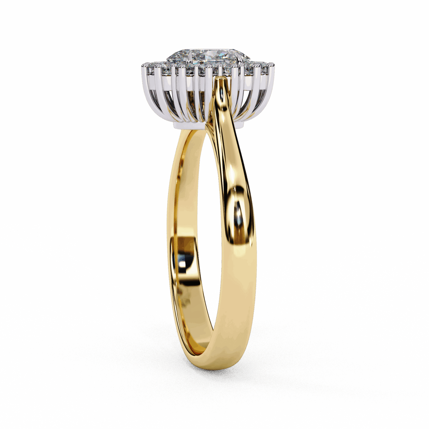 0.75 Carat Oval Timeless Solitaire Ring in Moissanite | House of Estara