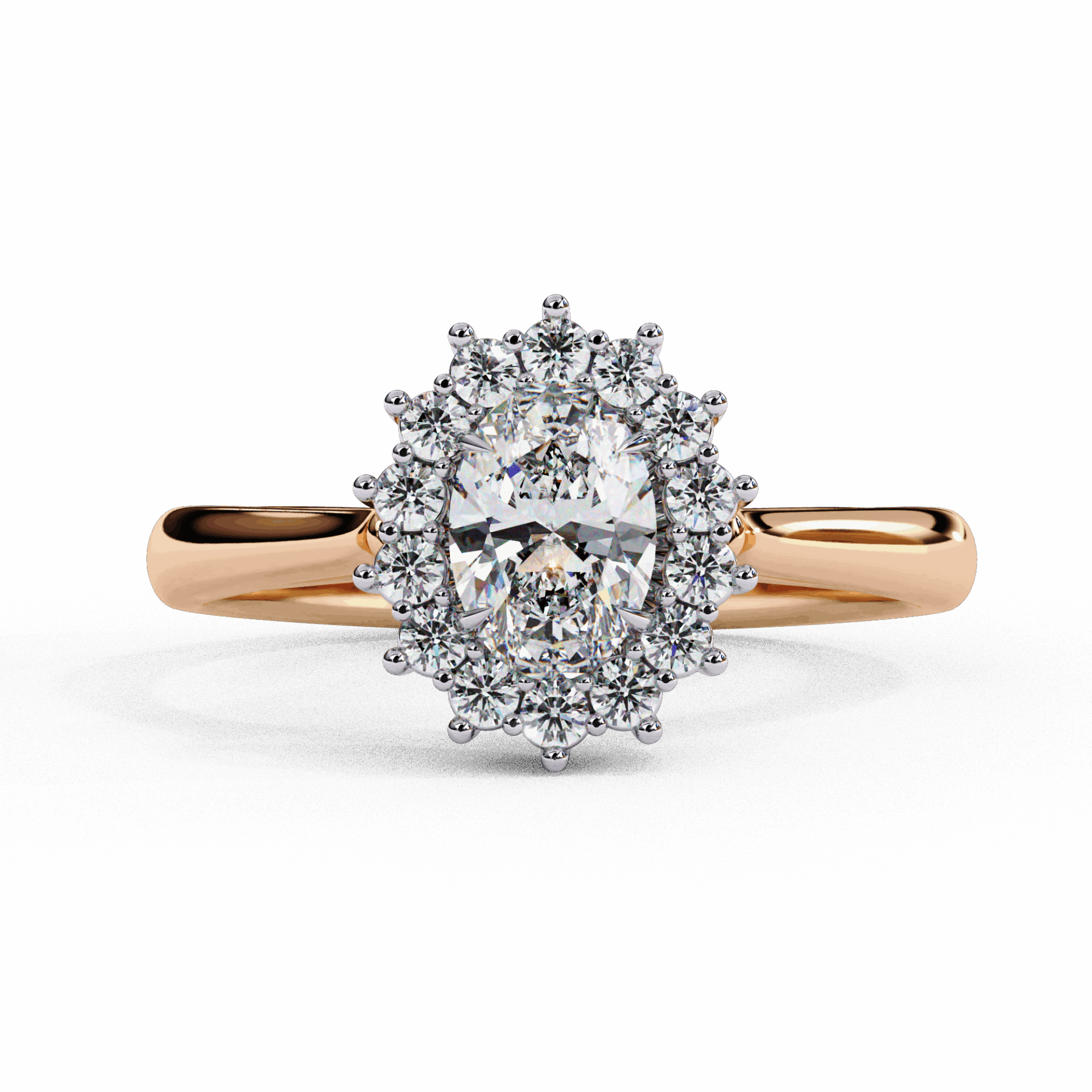 0.75 Carat Oval Timeless Solitaire Ring in Moissanite | House of Estara