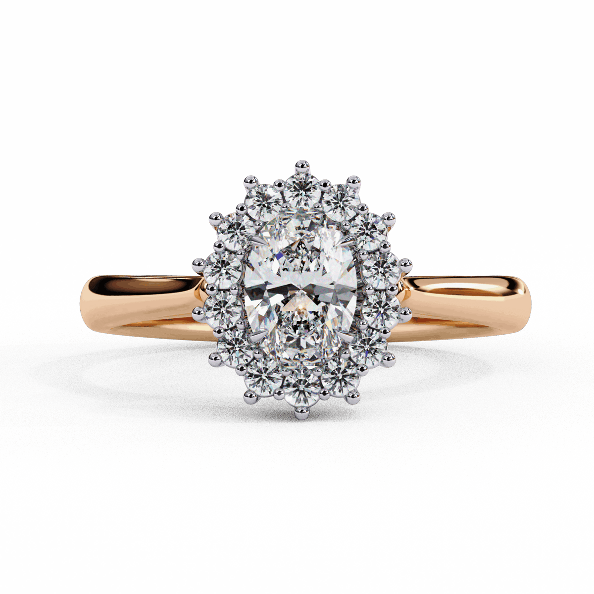 0.75 Carat Oval Timeless Solitaire Ring in Moissanite | House of Estara