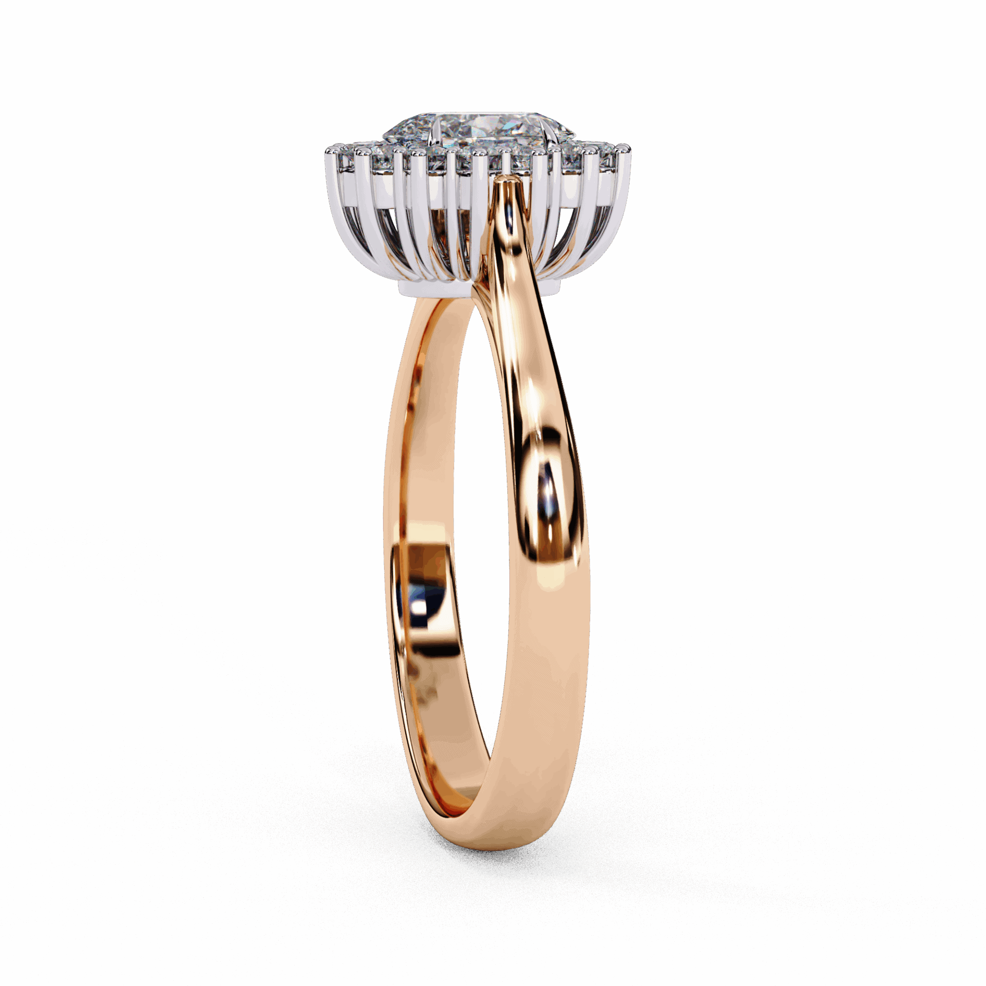 0.75 Carat Oval Timeless Solitaire Ring in Moissanite | House of Estara