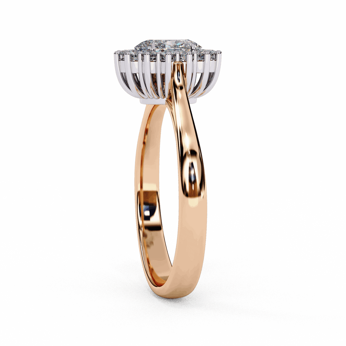 0.75 Carat Oval Timeless Solitaire Ring in Moissanite | House of Estara