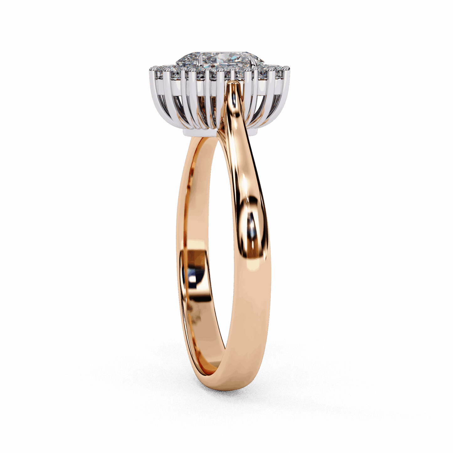0.75 Carat Oval Timeless Solitaire Ring in Moissanite | House of Estara