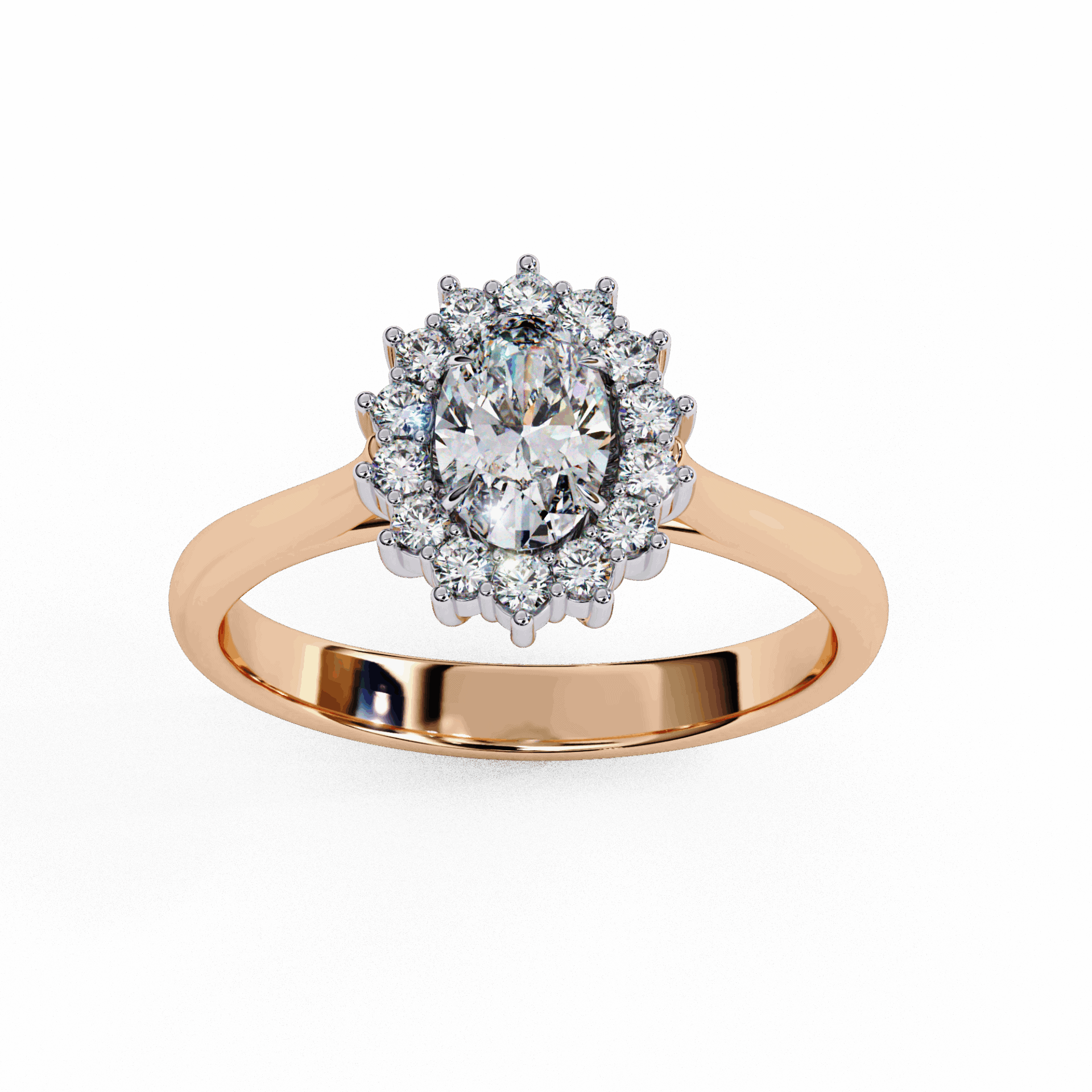 0.75 Carat Oval Timeless Solitaire Ring in Moissanite | House of Estara
