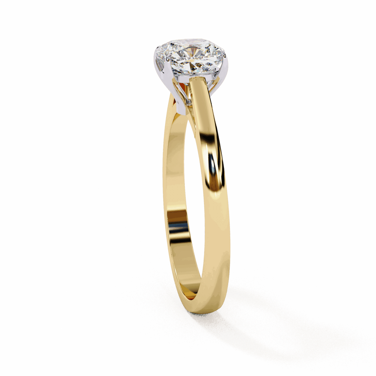 1.5 Carat Cushion Cut Solitaire Ring in Moissanite | House of Estara