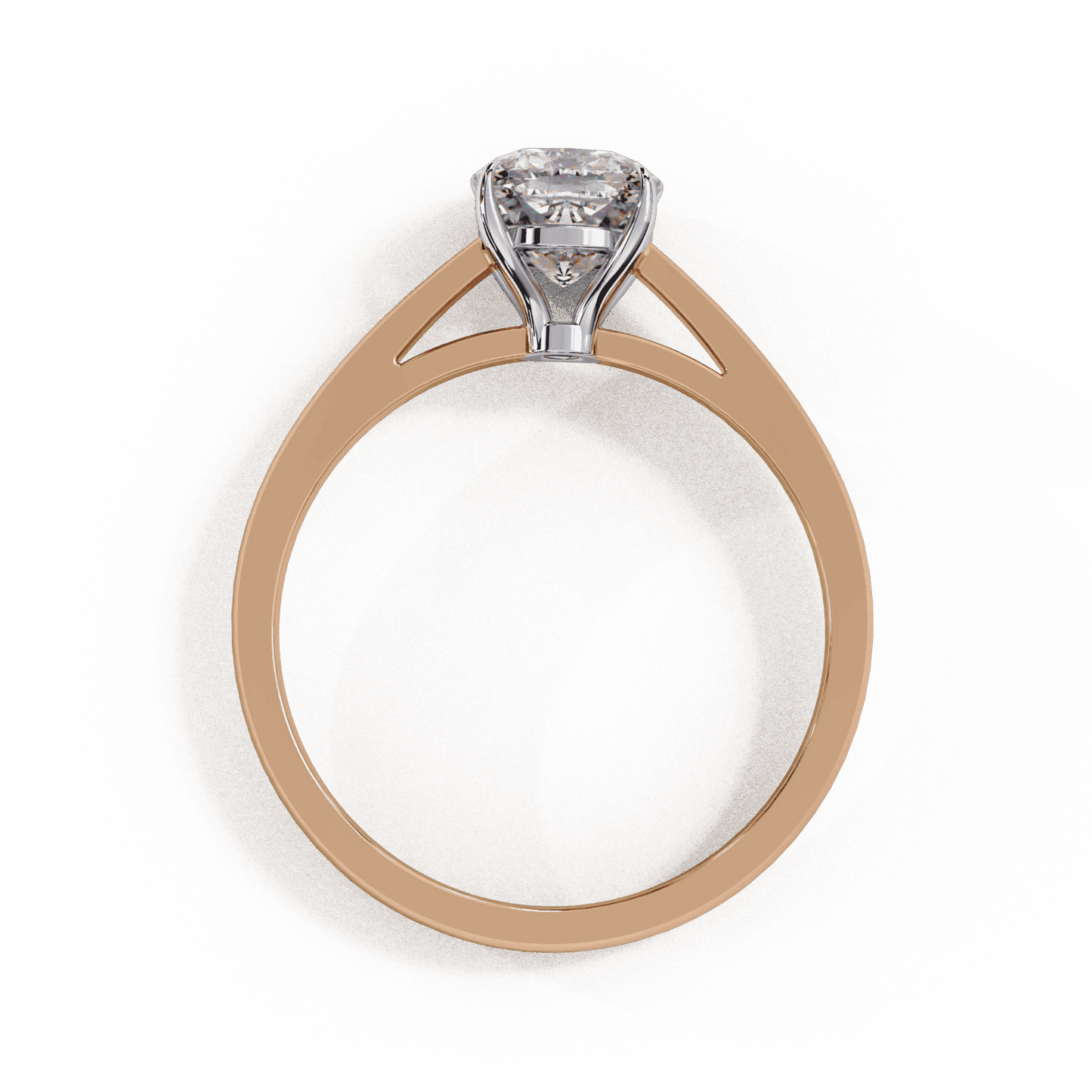 1.5 Carat Cushion Cut Solitaire Ring in Moissanite | House of Estara