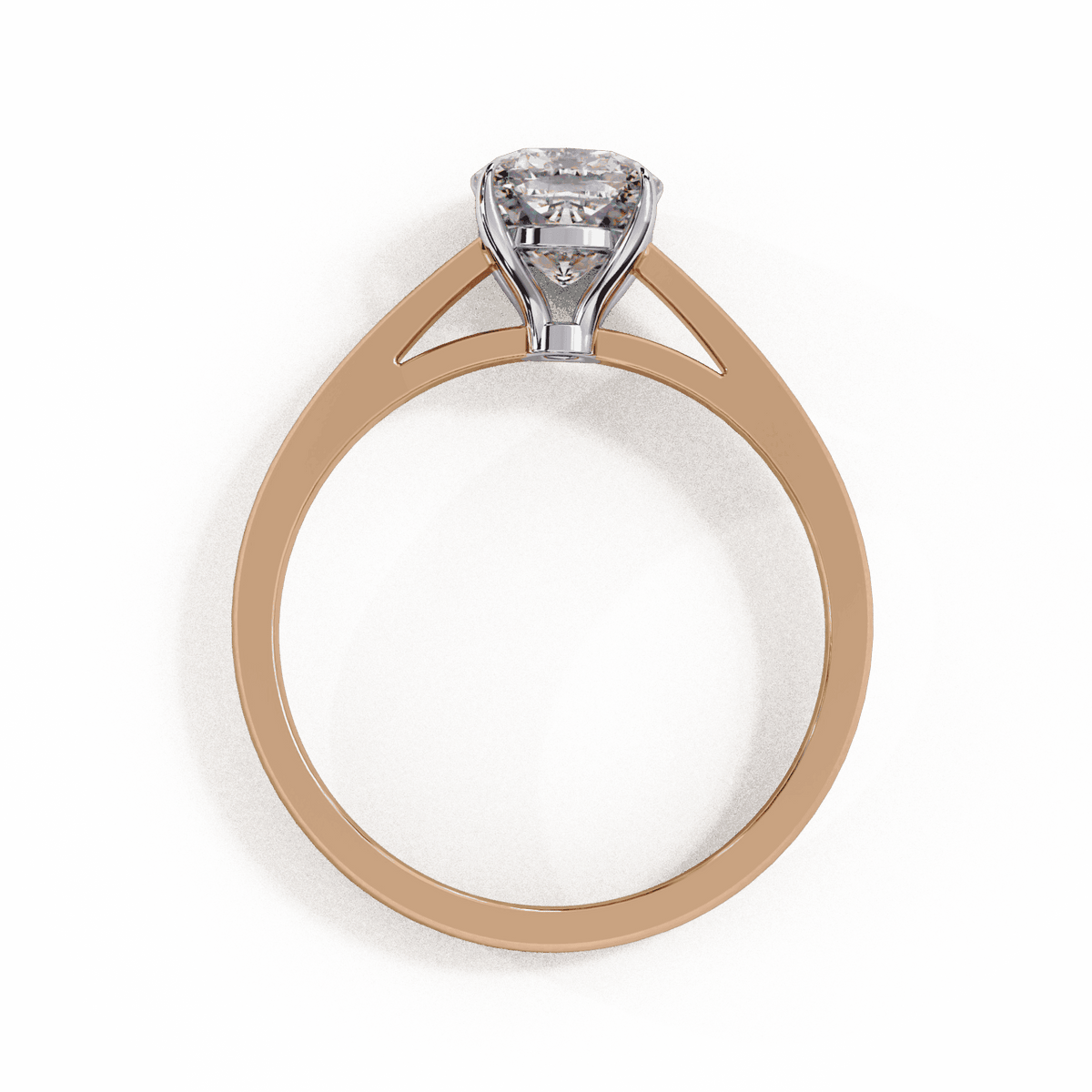 1.5 Carat Cushion Cut Solitaire Ring in Moissanite | House of Estara