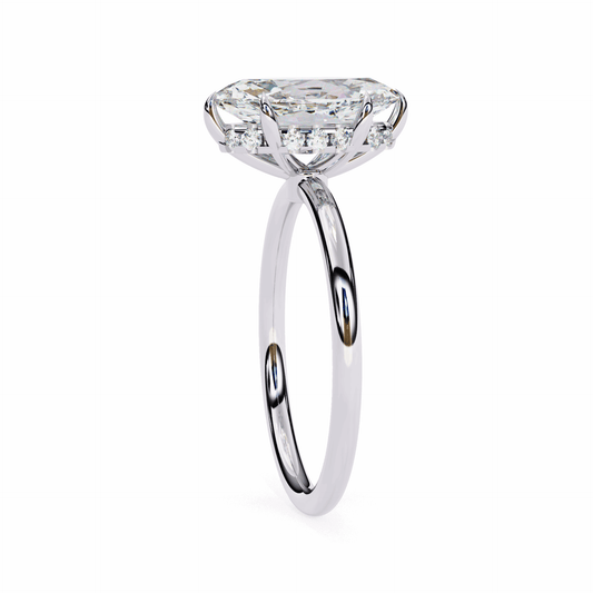 1.5 Carat Marquise Eternal Solitaire Wedding Ring in Moissanite | House of Estara