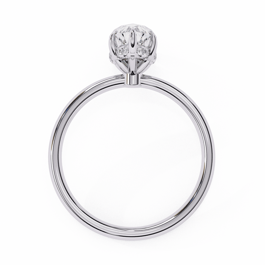 1.5 Carat Marquise Eternal Solitaire Wedding Ring in Moissanite | House of Estara