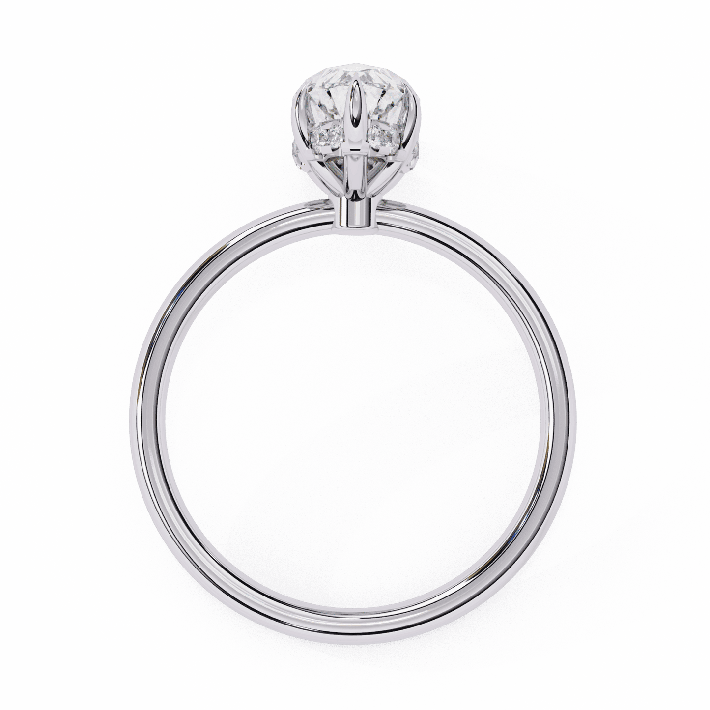 1.5 Carat Marquise Eternal Solitaire Wedding Ring in Moissanite | House of Estara