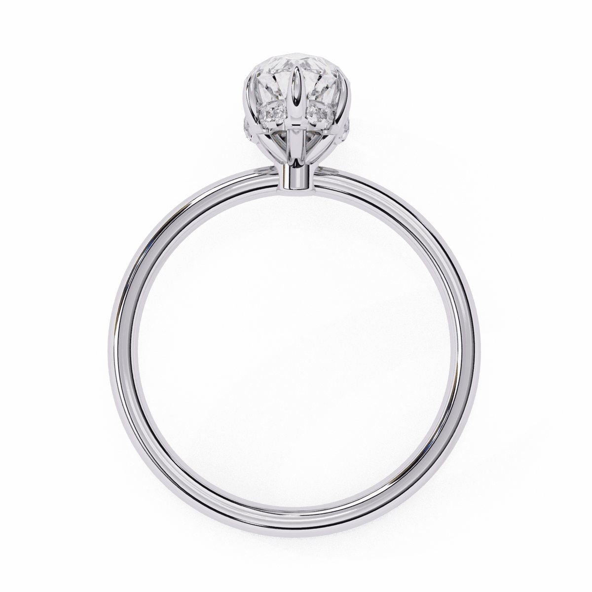 1.5 Carat Marquise Eternal Solitaire Wedding Ring in Moissanite | House of Estara