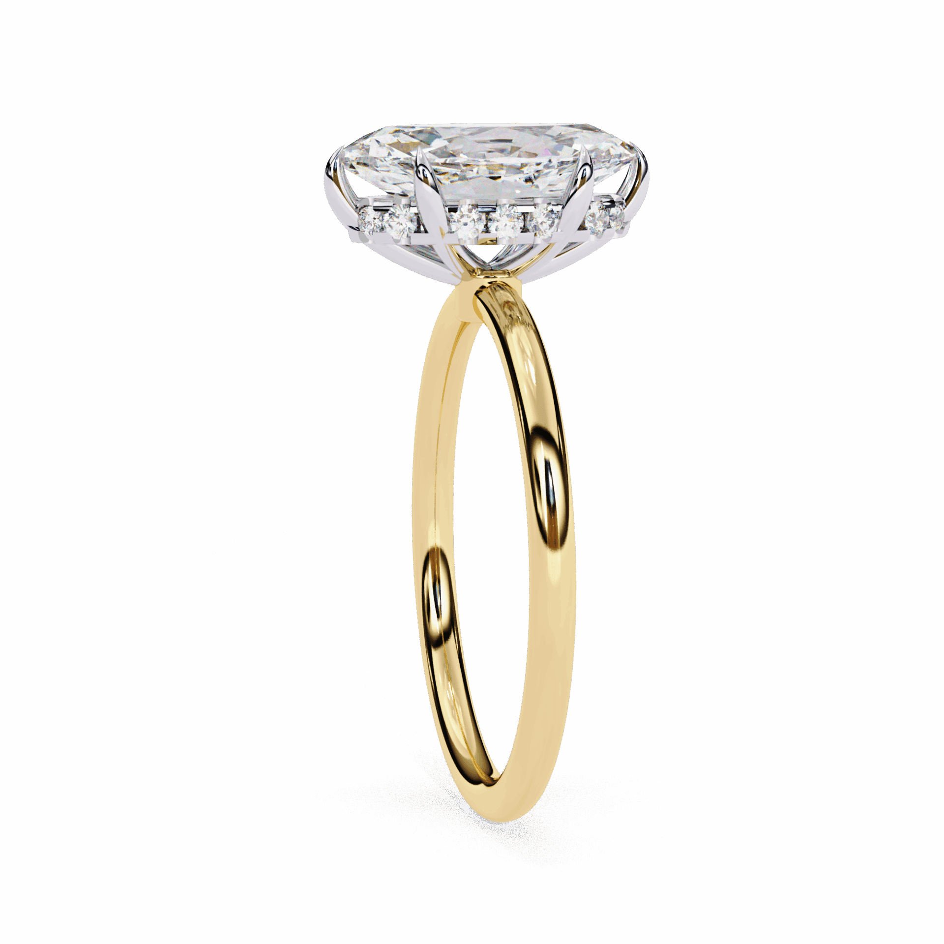 1.5 Carat Marquise Eternal Solitaire Wedding Ring in Moissanite | House of Estara