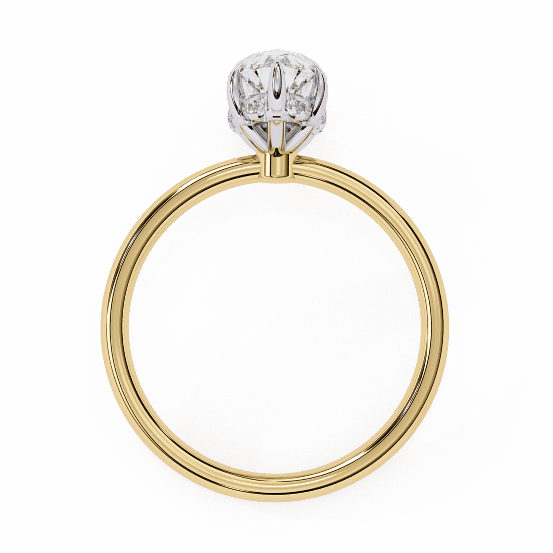 1.5 Carat Marquise Eternal Solitaire Wedding Ring in Moissanite | House of Estara
