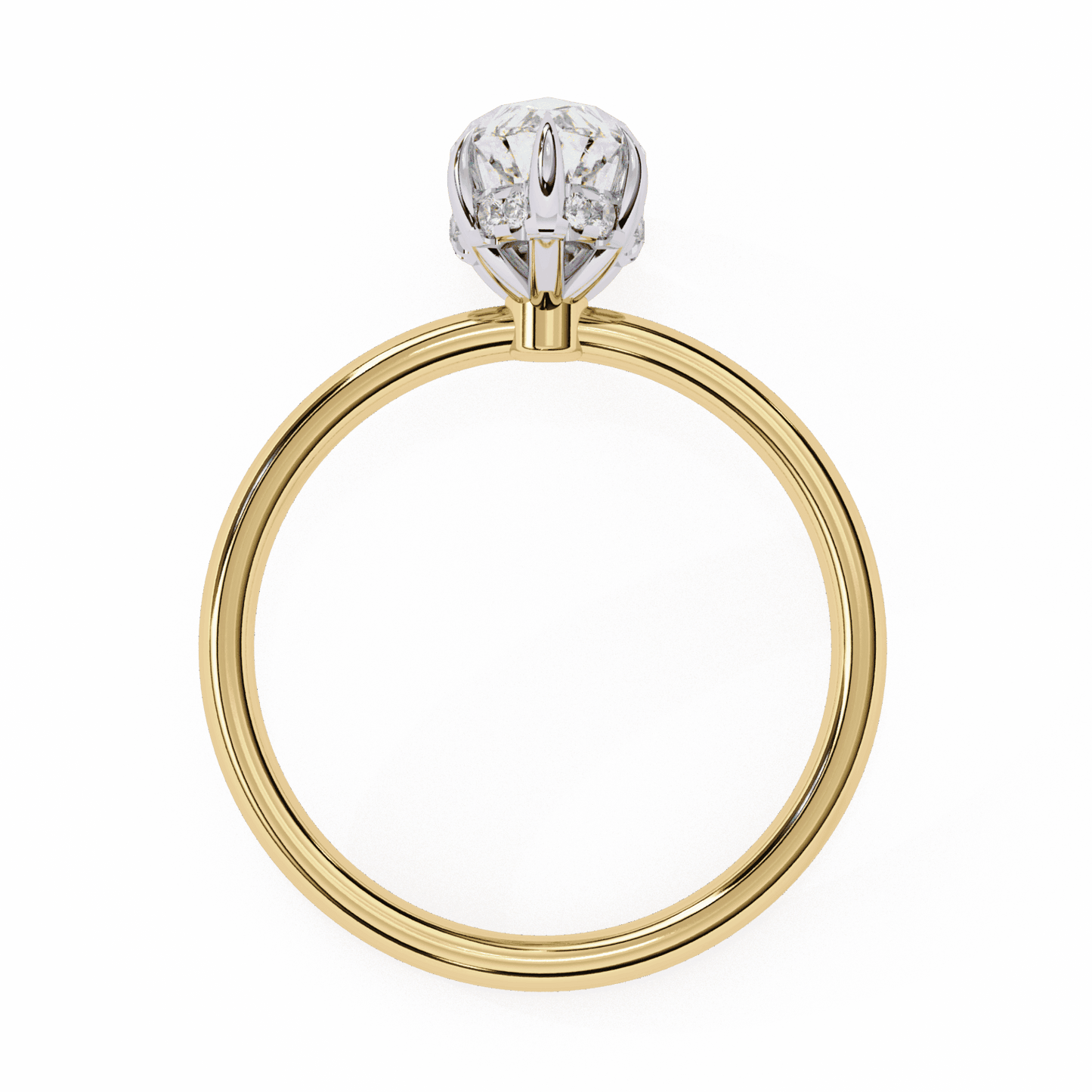 1.5 Carat Marquise Eternal Solitaire Wedding Ring in Moissanite | House of Estara