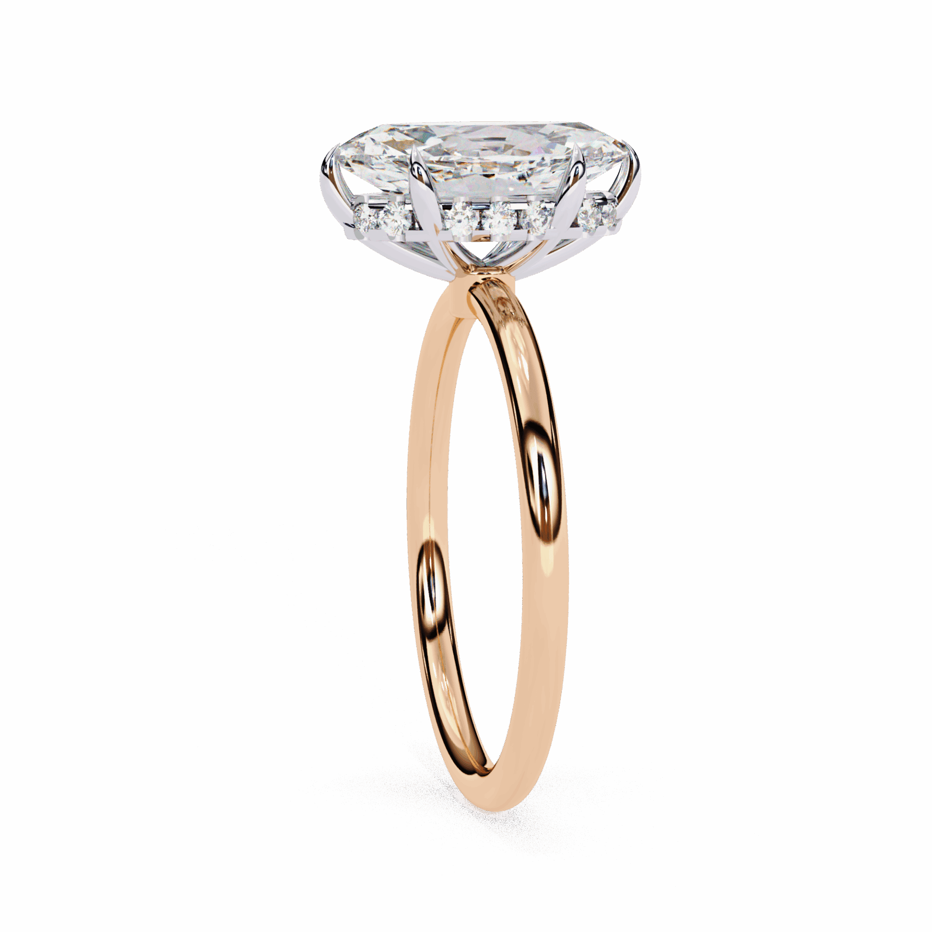 1.5 Carat Marquise Eternal Solitaire Wedding Ring in Moissanite | House of Estara