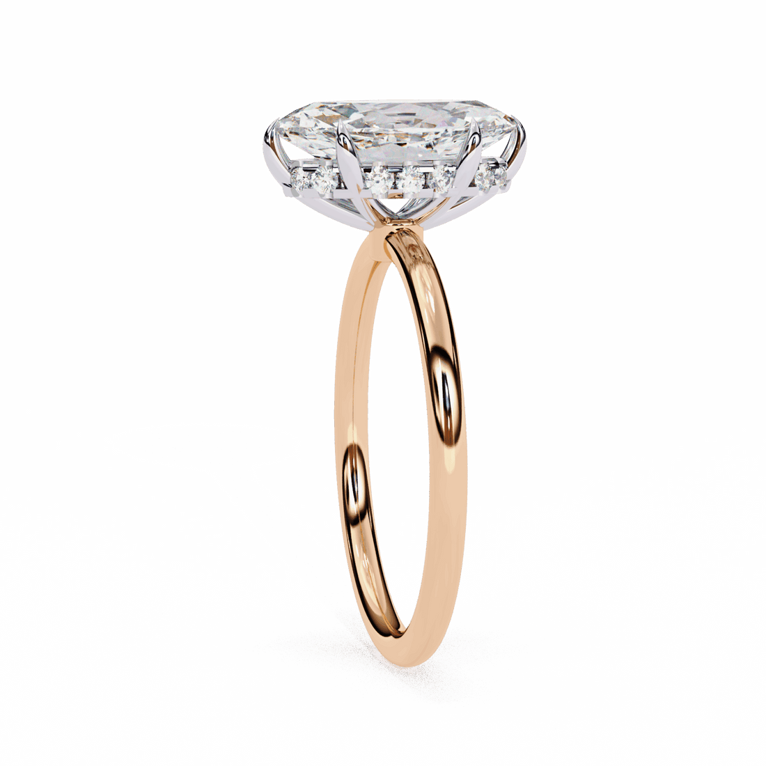 1.5 Carat Marquise Eternal Solitaire Wedding Ring in Moissanite | House of Estara