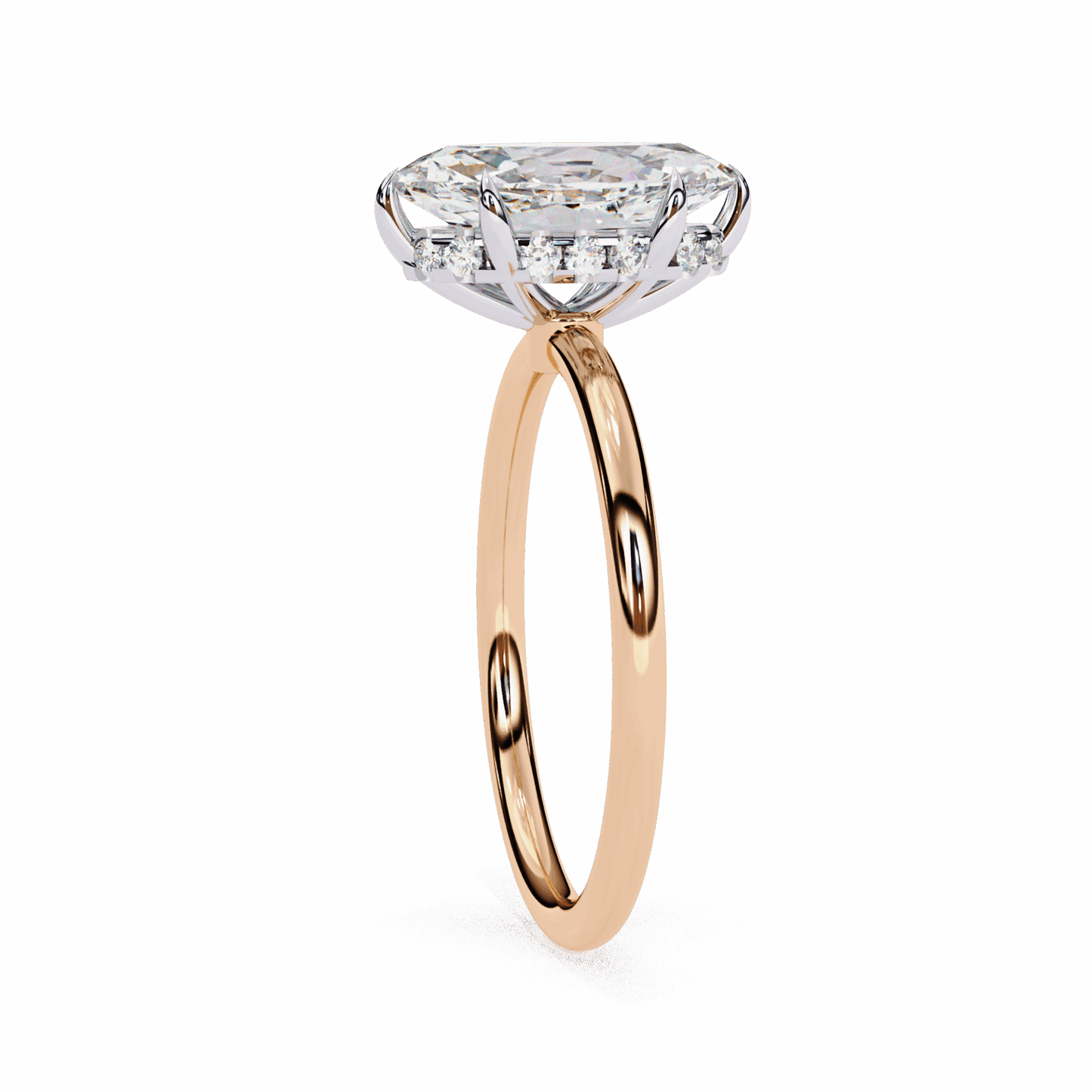 1.5 Carat Marquise Eternal Solitaire Wedding Ring in Moissanite | House of Estara